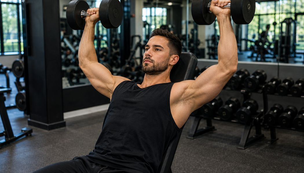 exercice musculation haltère