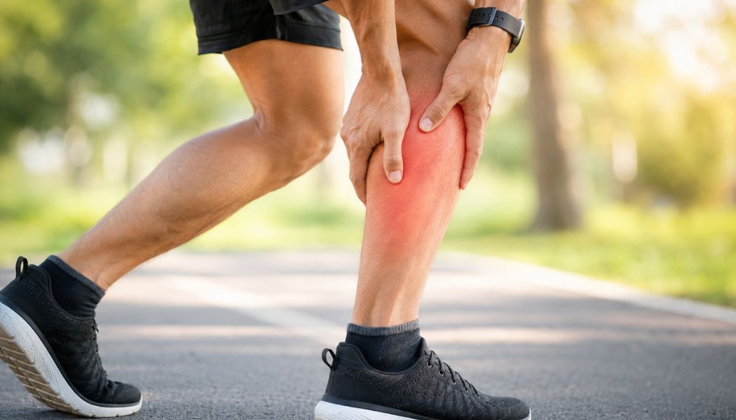 courir avec une contracture au mollet