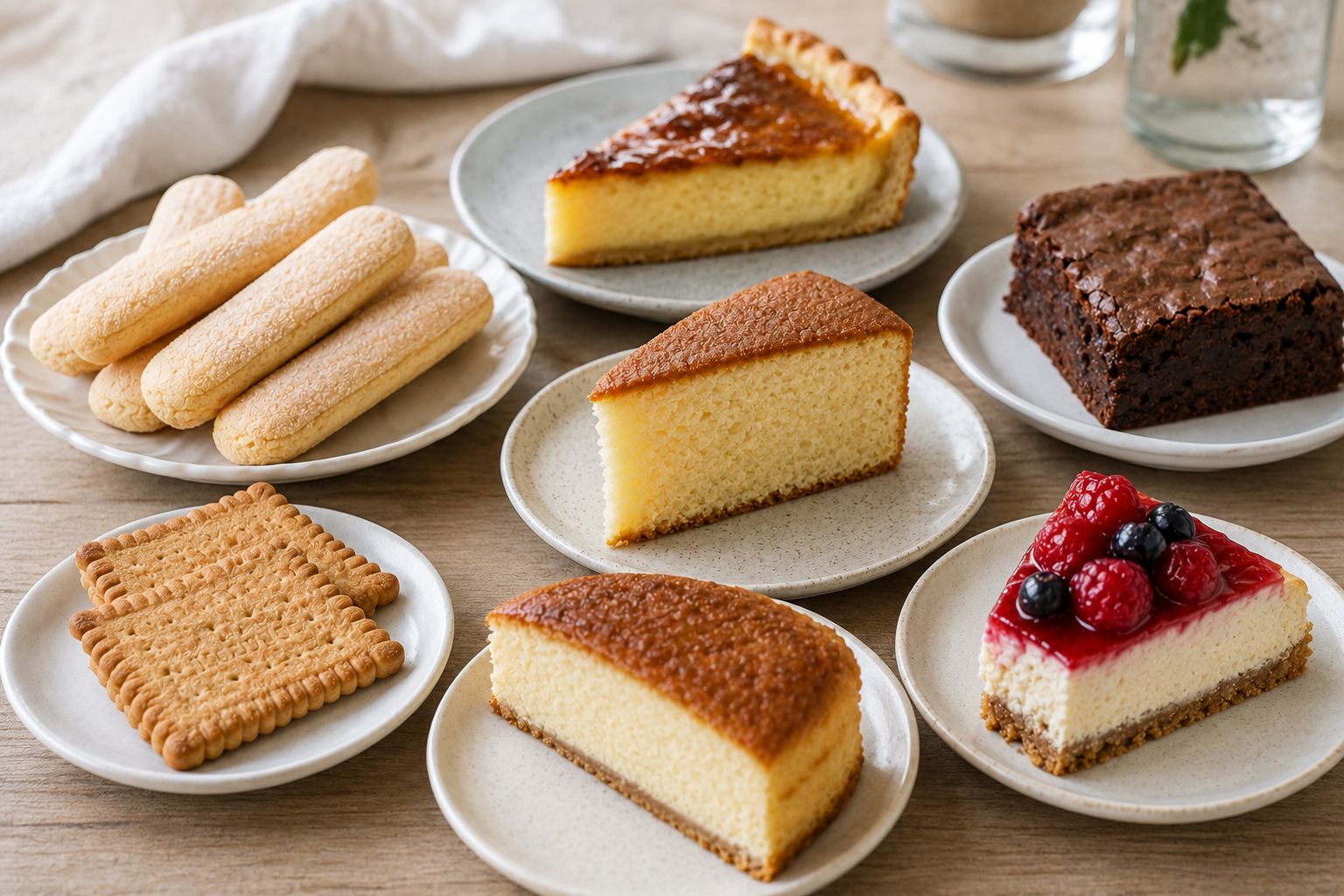 gâteaux les moins caloriques