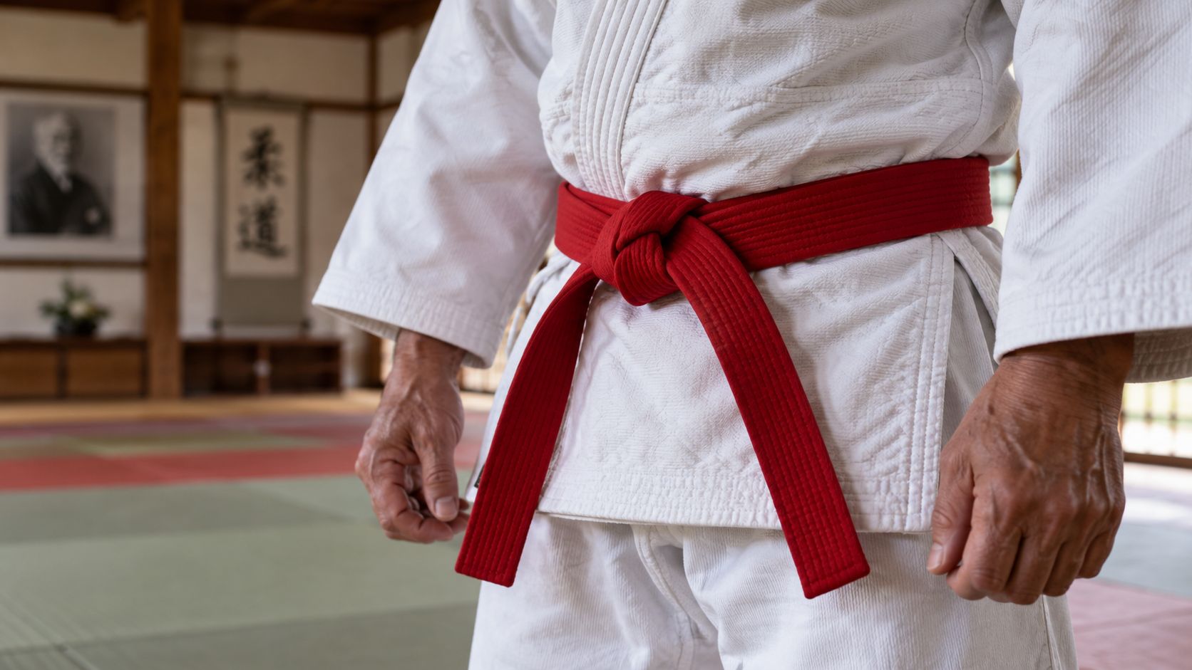ceinture rouge judo